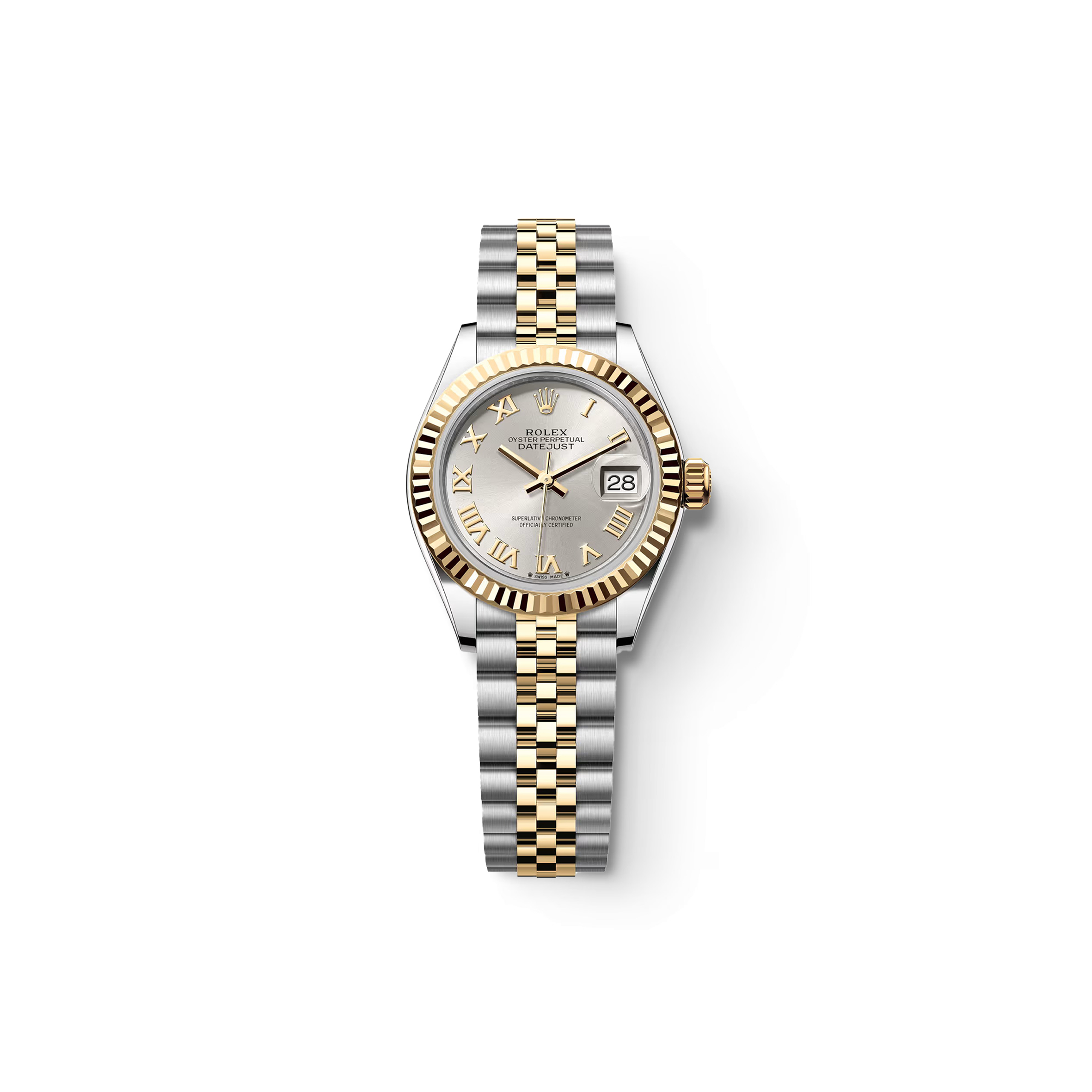 ROLEX LADY-DATEJUST OYSTER,28 MM,OYSTERSTEEL AND YELLOW GOLD M279173-0005